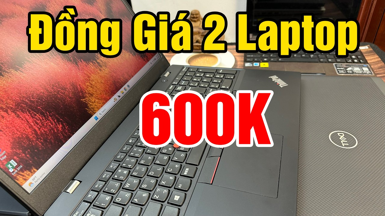 Thanh Lý Đồng Giá 2 Laptop Full Chức Năng 600K | Dell 7520 - HP 450 G9 - Thinkpad L15 - Dynabook G83