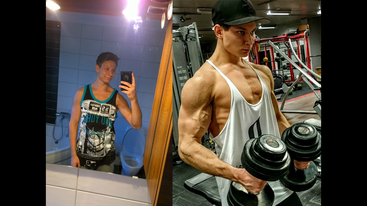 Alex 3 Year Natural Bodybuilding Transformation (16-19)