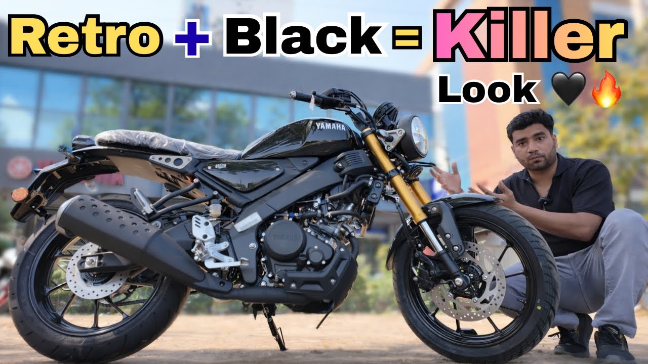 Ye Hai Sabse Sexy Retro Bike? XSR 155 Black Review 🖤 Black Me Aur Bhi Khatarnaak ! Worth The Wait ?