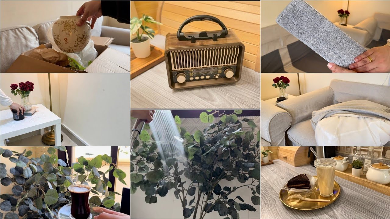تنضيفات رمضان العميقه🌿غيرت نظام بيتي وفرشته بالطريقه اللي تريحني، مشتريات شي إن، مشتريات ايكيا
