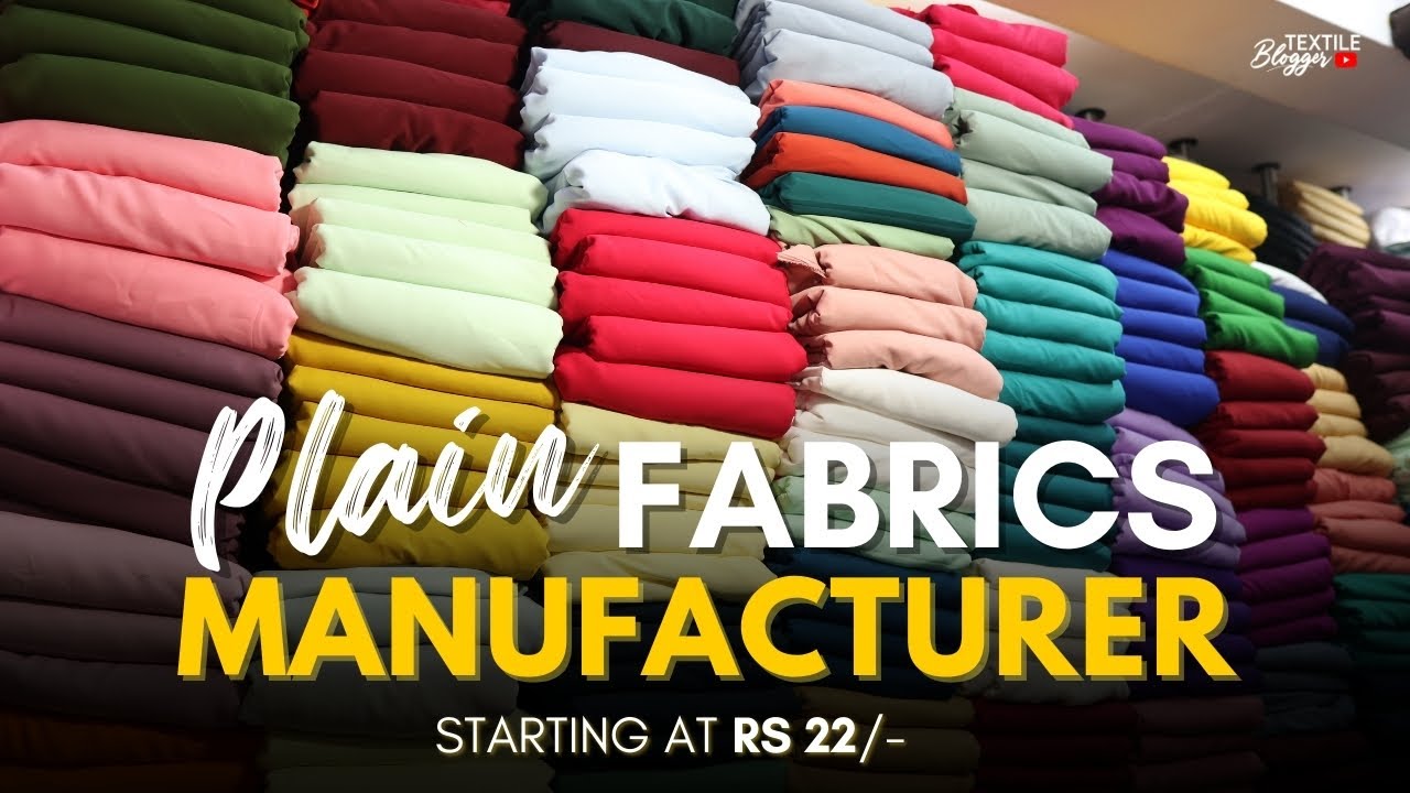 New Premium Quality Plain Fabrics | Plain Fabrics Wholesaler At surat | Fabrics | Wholesale Market