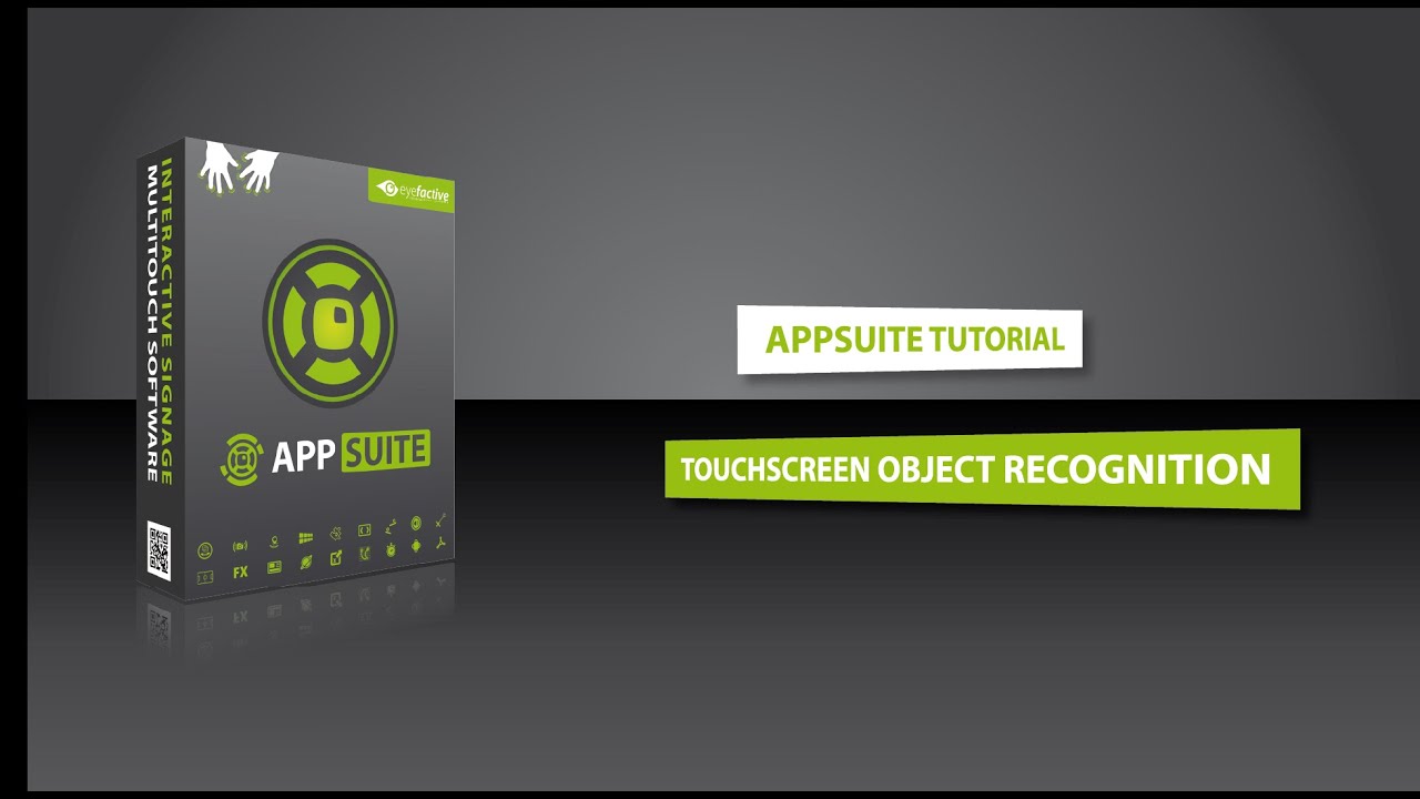 AppSuite-Tutorial: LCD Touchscreen Object Recognition (IR, PCAP, InGlass)