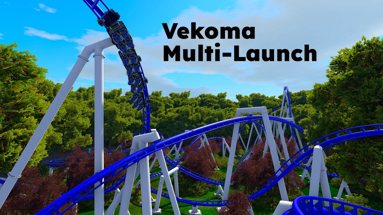Warp | Vekoma Multi-Launch Coaster | NoLimits 2 + FVD++ | Coaster 133