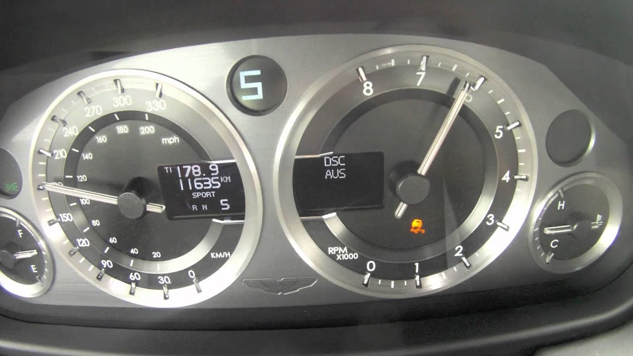 Aston Martin V8 Vantage S 0-295 km/h (Motorsport)