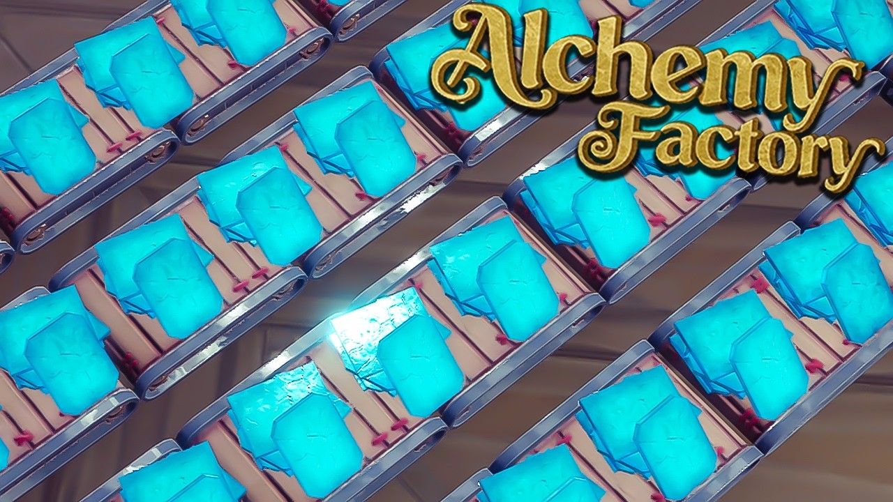 Automating Glass Production || Alchemy Factory Ep.13