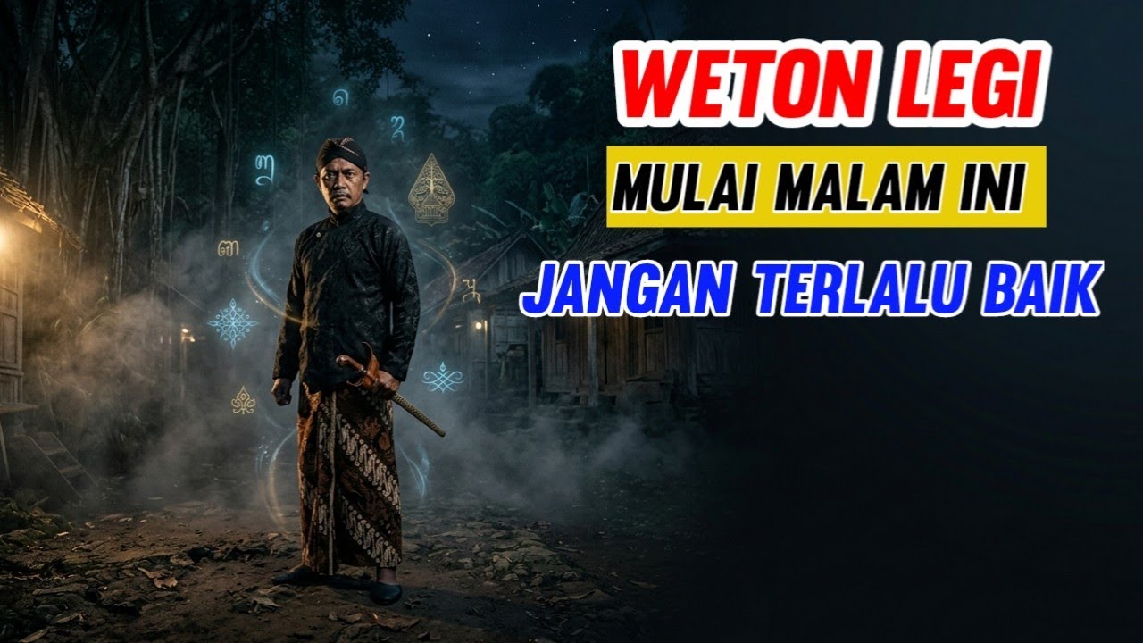 Weton Legi Mulai Malam Ini, Jangan Terlalu Baik! Rahasia Leluhur yang Selama Ini Disembunyikan