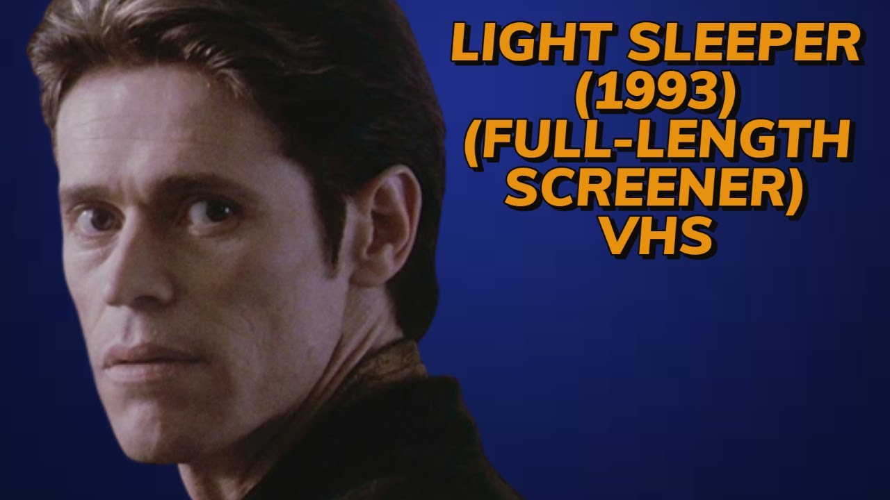 Opening to Light Sleeper (Full-Length Screener) (1993) VHS [True HQ]