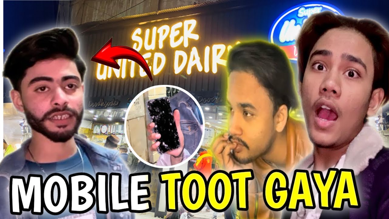 Talha ka mobile toot Gaya🥺 | New Mobile purchase karte hi purana toot gaya 😂#vlog 