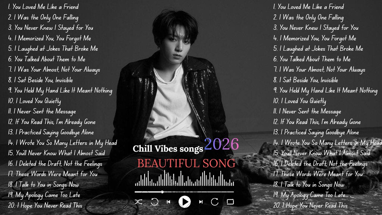 BTS JUNGKOOK Good Vibes Music Playlist • Most Popular English Songs 2026