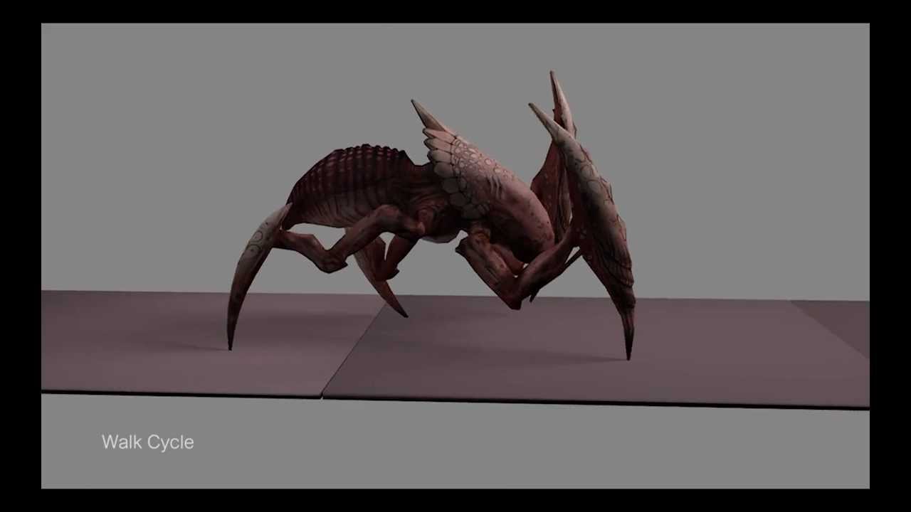 Creature Animation Test - Jan2012 | 720HD
