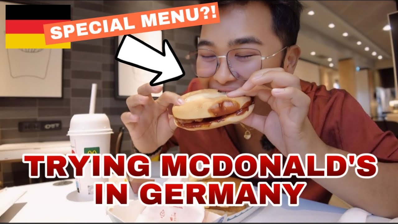 TRAVELING FROM SWITZERLAND TO GERMANY TO TRY MCDONALDS 😱