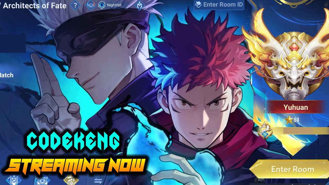 🔴GOJO SENSEI SKIN SPAM GRIND ！！！#HoK #HonorofKings #HoKstudio #HOKxJJK