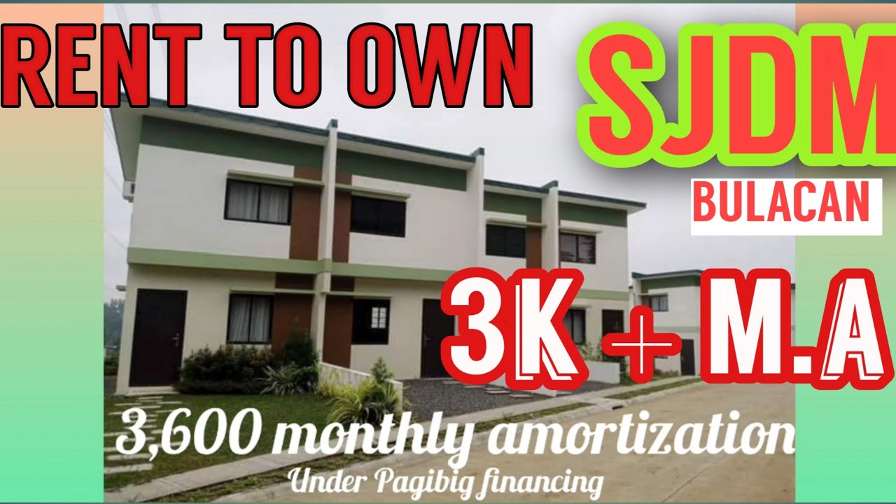RENT TO OWN LOCATED IN SAN JOSE DEL MONTE BULACAN / 3600 MONTHLY ‼️/Jelica Replagao
