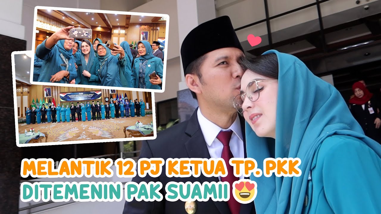DITEMENIN SUAMI MELANTIK 12 PENJABAT KETUA TP PKK  😍 | Arumi Bachsin