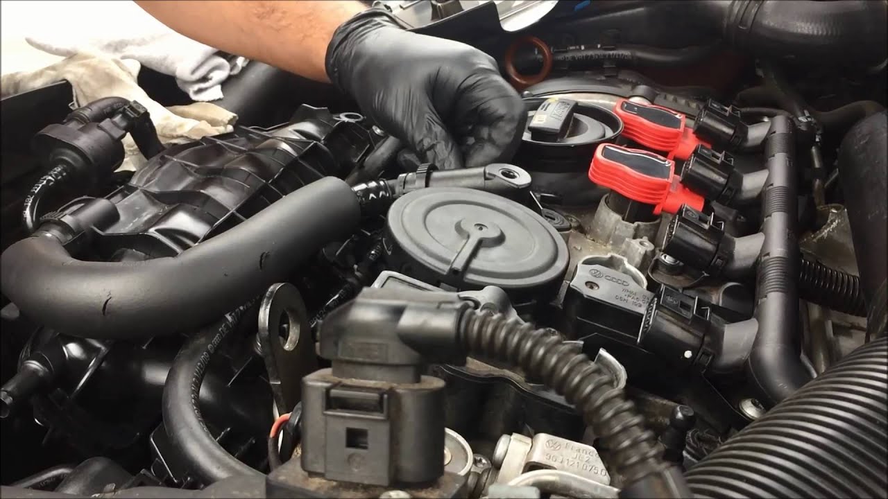 PCV Valve replacement on VW/Audi 2.0 t TSI.
