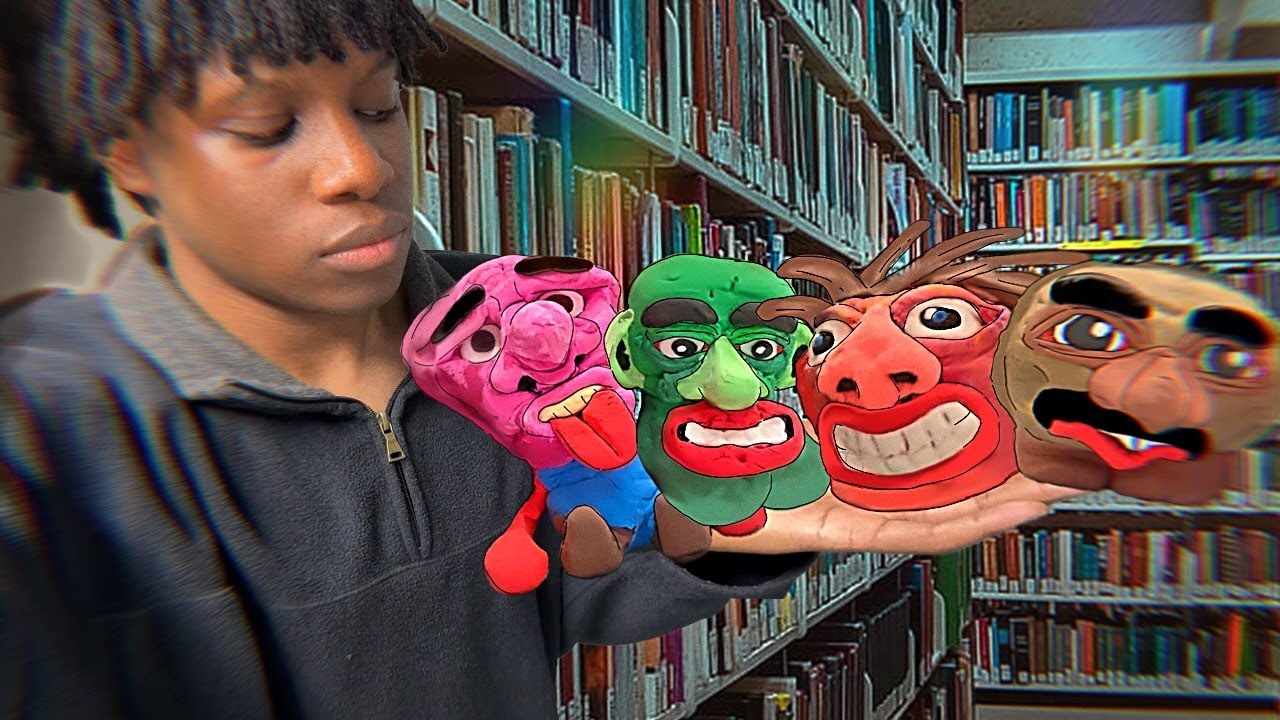 Filling My Library With Disturbing Sculptures