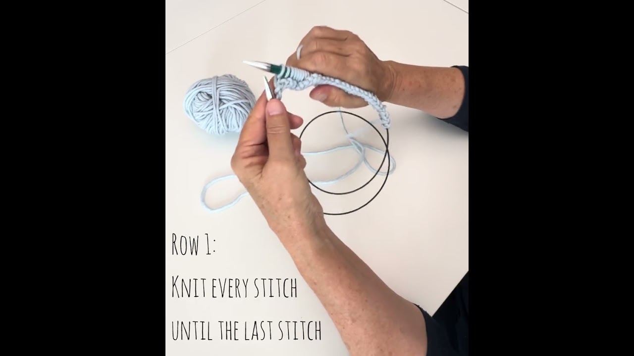 Learn to Knit : The Beginner Scarf