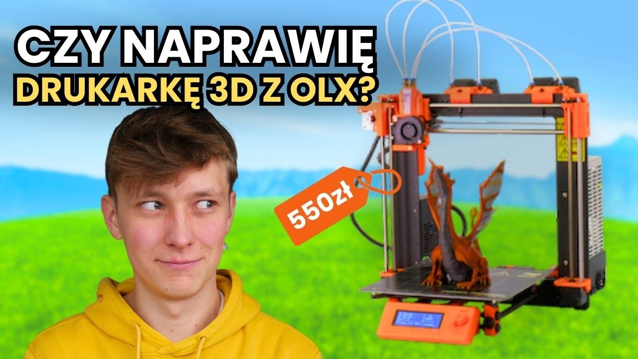 Czy uratuję starą Drukarkę 3D z OLX?