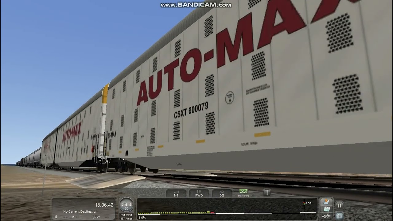 Train Sim Classic: A Pair Of UP GEVO's Lead A Manifest