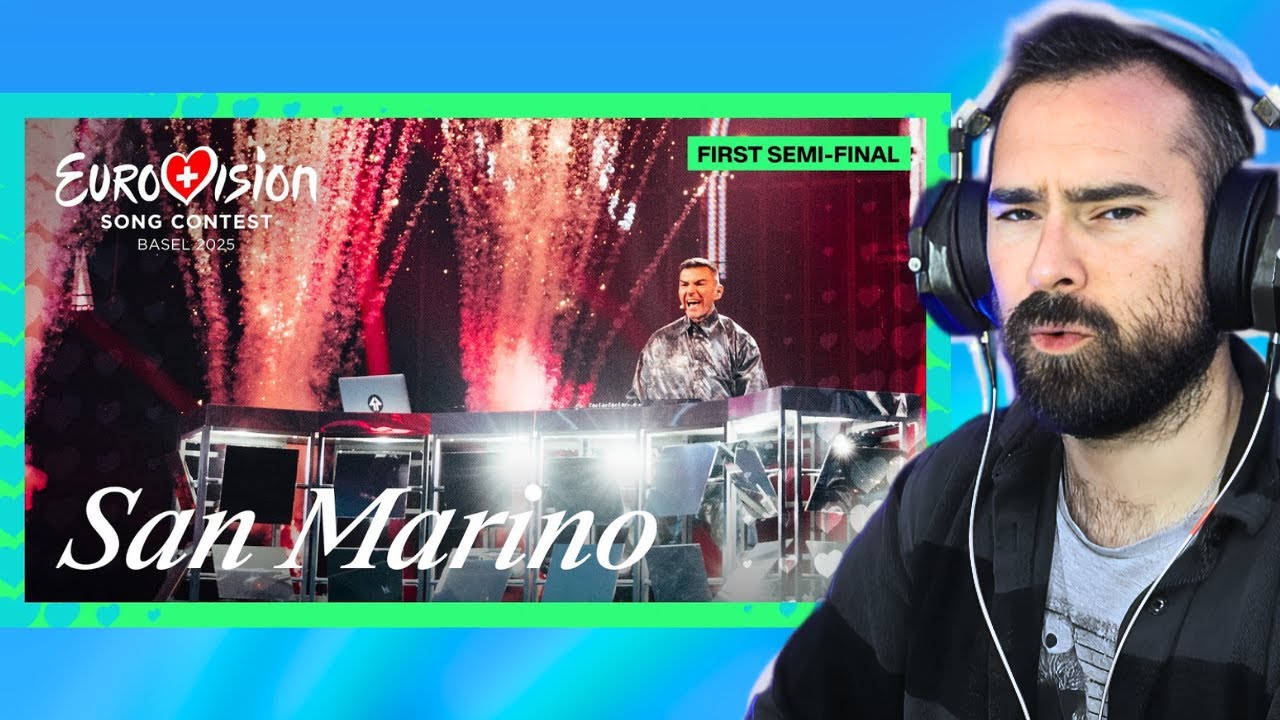 Vocal Coach Reacts Gabry Ponte Tutta L'Italia LIVE  San Marino ��  First Semi Final  Eurovision