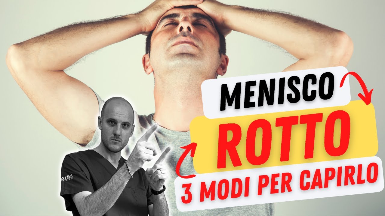 Menisco ROTTO, come capirlo? | Te lo spiega l'ORTOPEDICO 👈