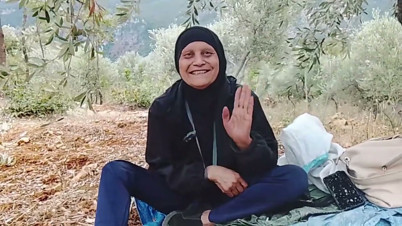 قطاف الزيتون 🫒 من الالف الى الياء يوم من العمر وشو عملت حماتي باخر الفيديو 😁
