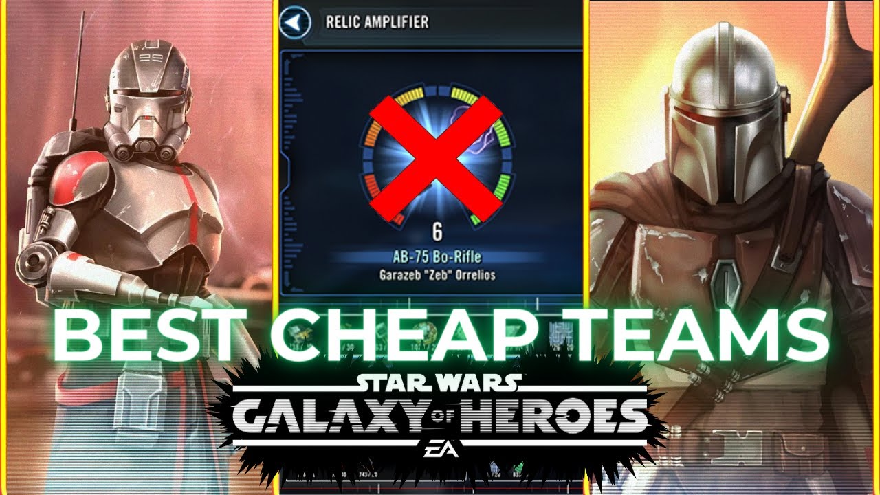 Top Ten Best Teams that DON'T need relics