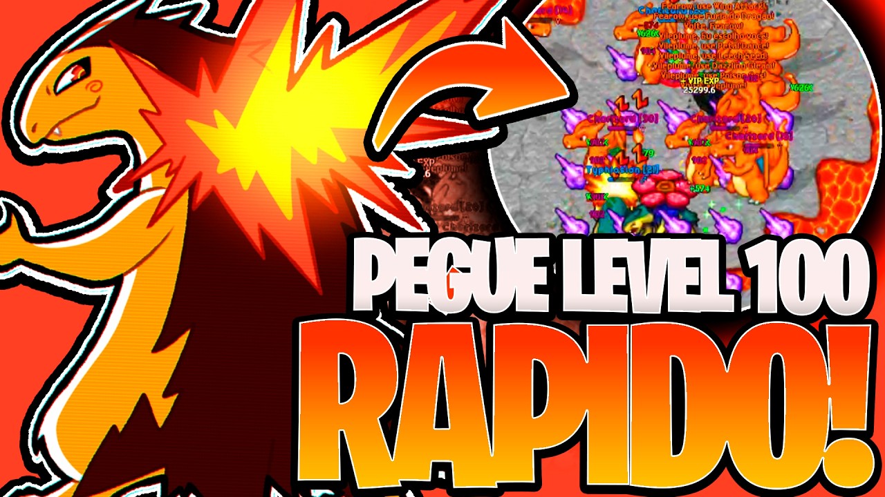 COMO PEGAR LEVEL 100 RÁPIDO!🔥😎NOVO POKETIBIA 2026 POKE BYTE! NOVA MINI SÉRIE #6
