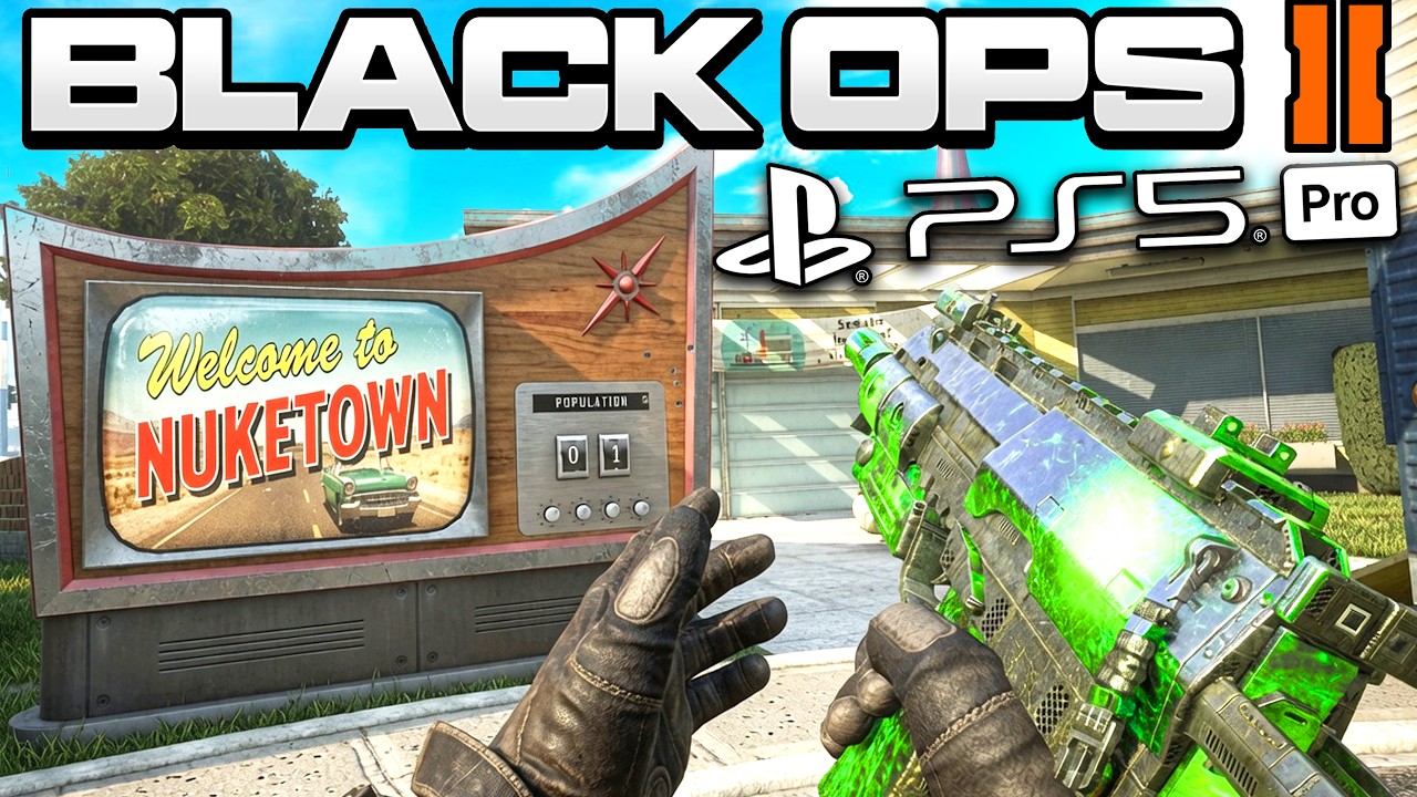 BLACK OPS 2 on PS5 PRO is BEAUTIFUL! 😍 (My First Games)