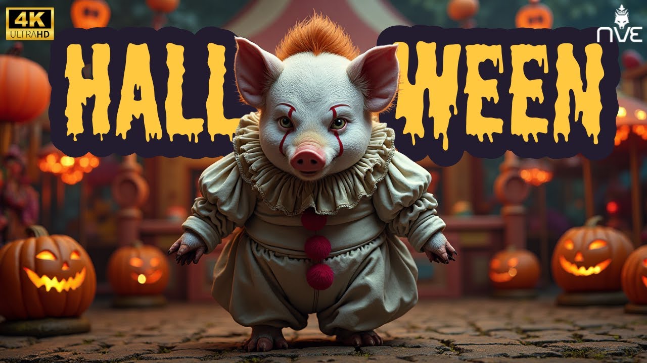 Piggywise on Halloween 2025 | NVE #aivideo #musicvideo #ai
