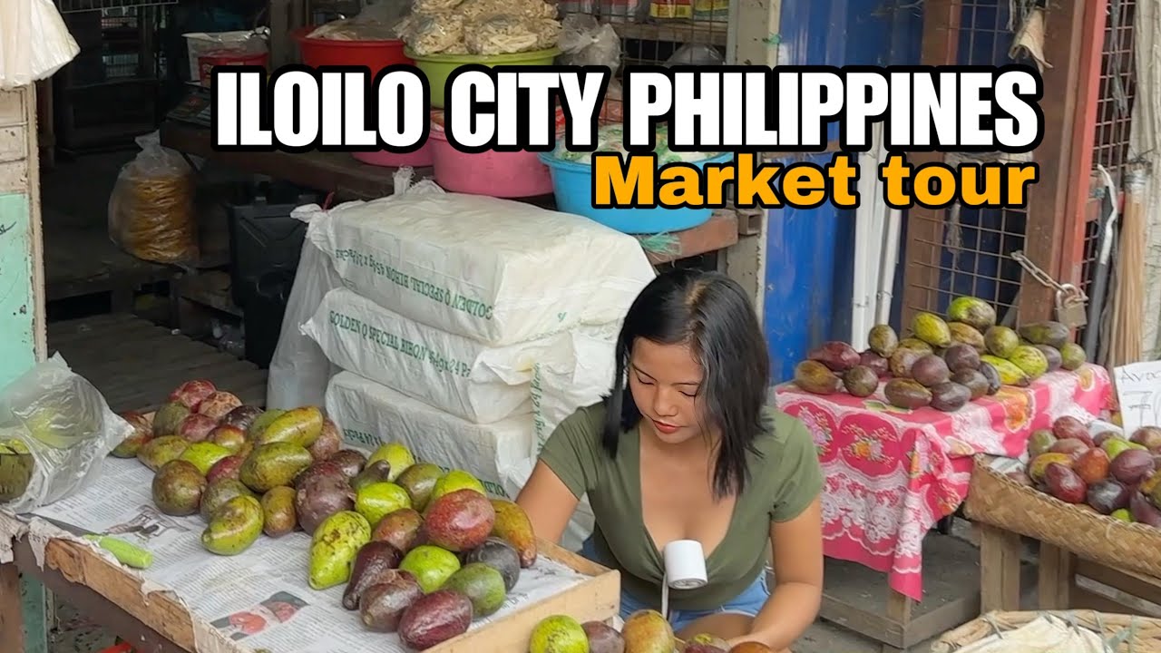 ILOILO CITY,PHILIPPINES- A morning walking tour around the Market [4k]
