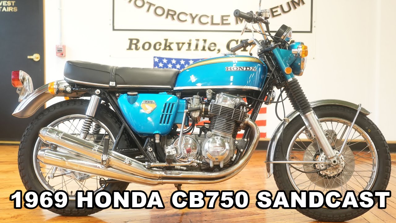 1 ВЛАДЕЛЕЦ HONDA CB750 SANDCAST 1969 ГОДА С ПРОБЕГОМ 4000 МИЛЬ!!