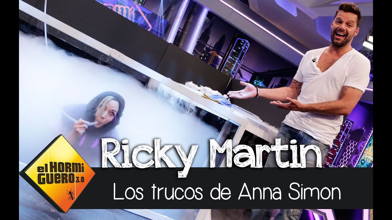 El Hormiguero 3.0 - Anna Simon desaparece ante Ricky Martin