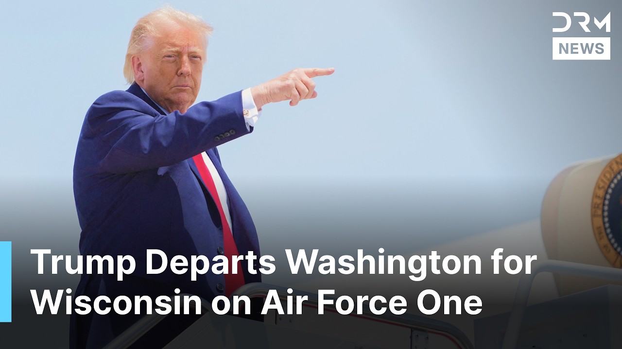 FULL DEPARTURE: President Trump Leaves Joint Base Andrews for Eau Claire, Wisconsin | AC1N