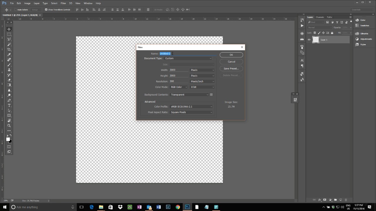 Photoshop 101 - Part 1