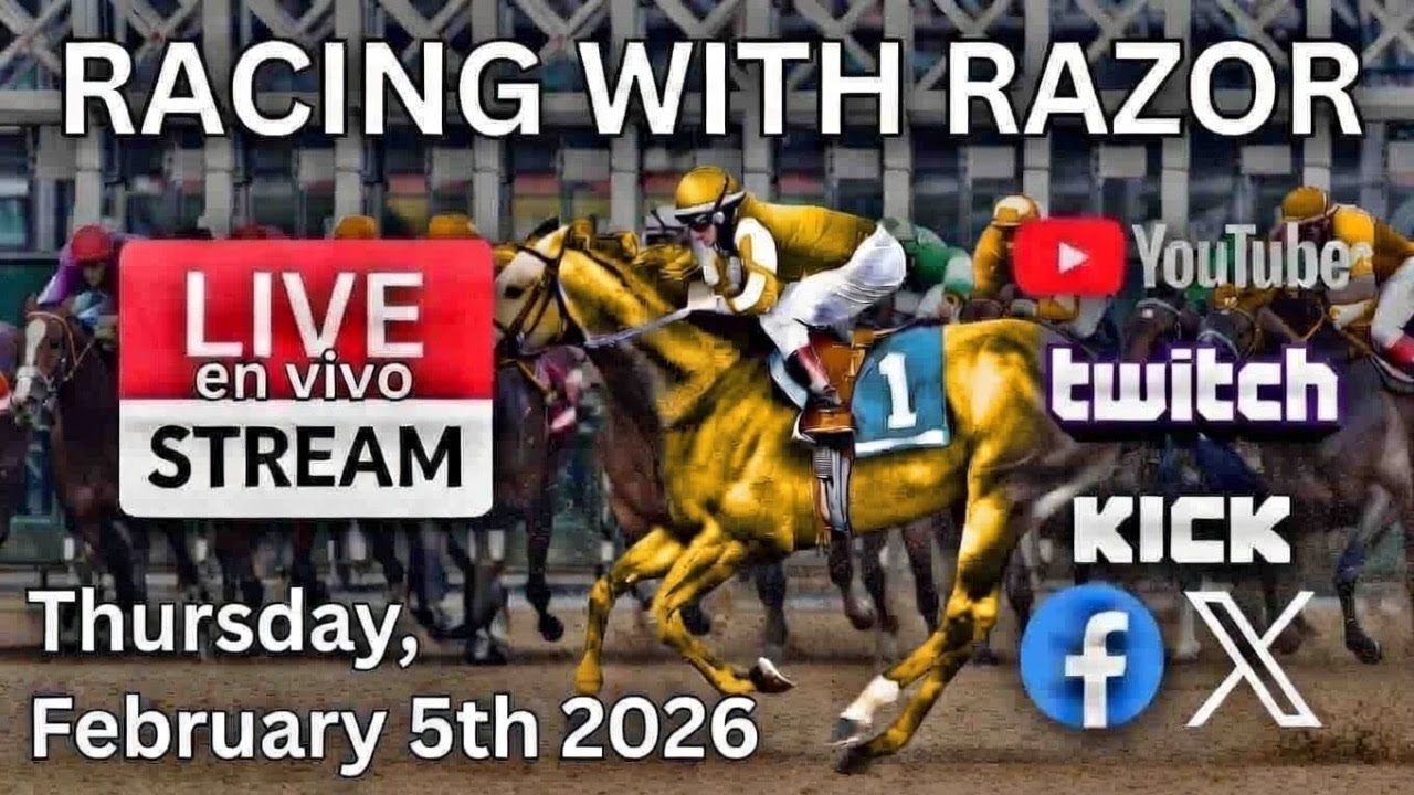 LIVE Horse Racing Aqueduct | Gulfstream Park | Tampa Bay Downs | Oaklawn Park | Fair Grounds en vivo