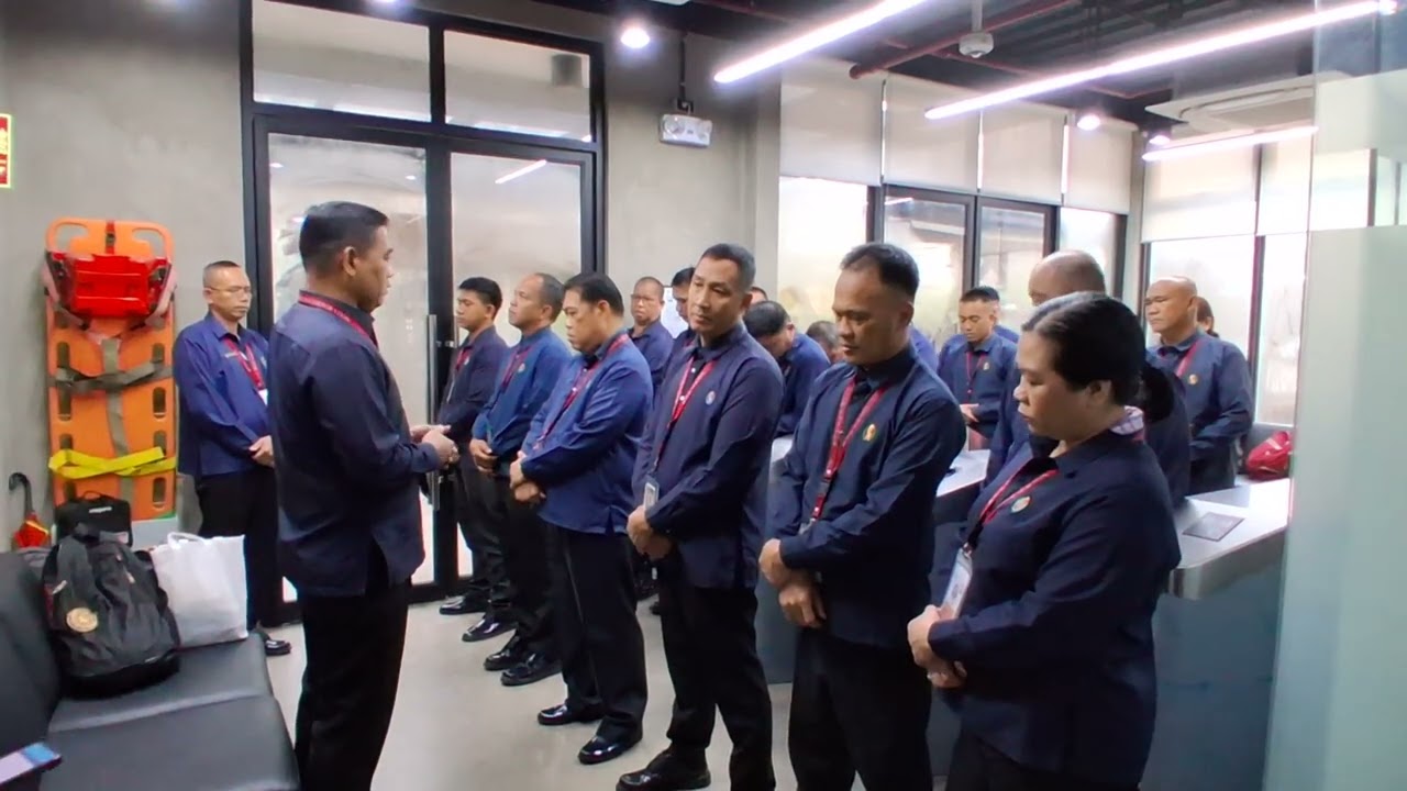 LTP Detachment Avsecs Personnel  | Recitation of Code of Conduct | Formation Breifing