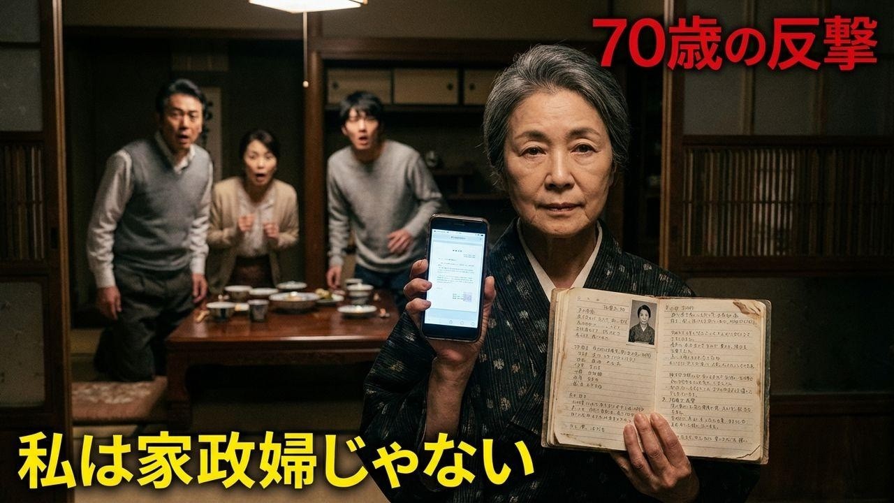 70歳再婚の地獄…家政婦扱いした家族を震え上がらせた「秘密の記録」