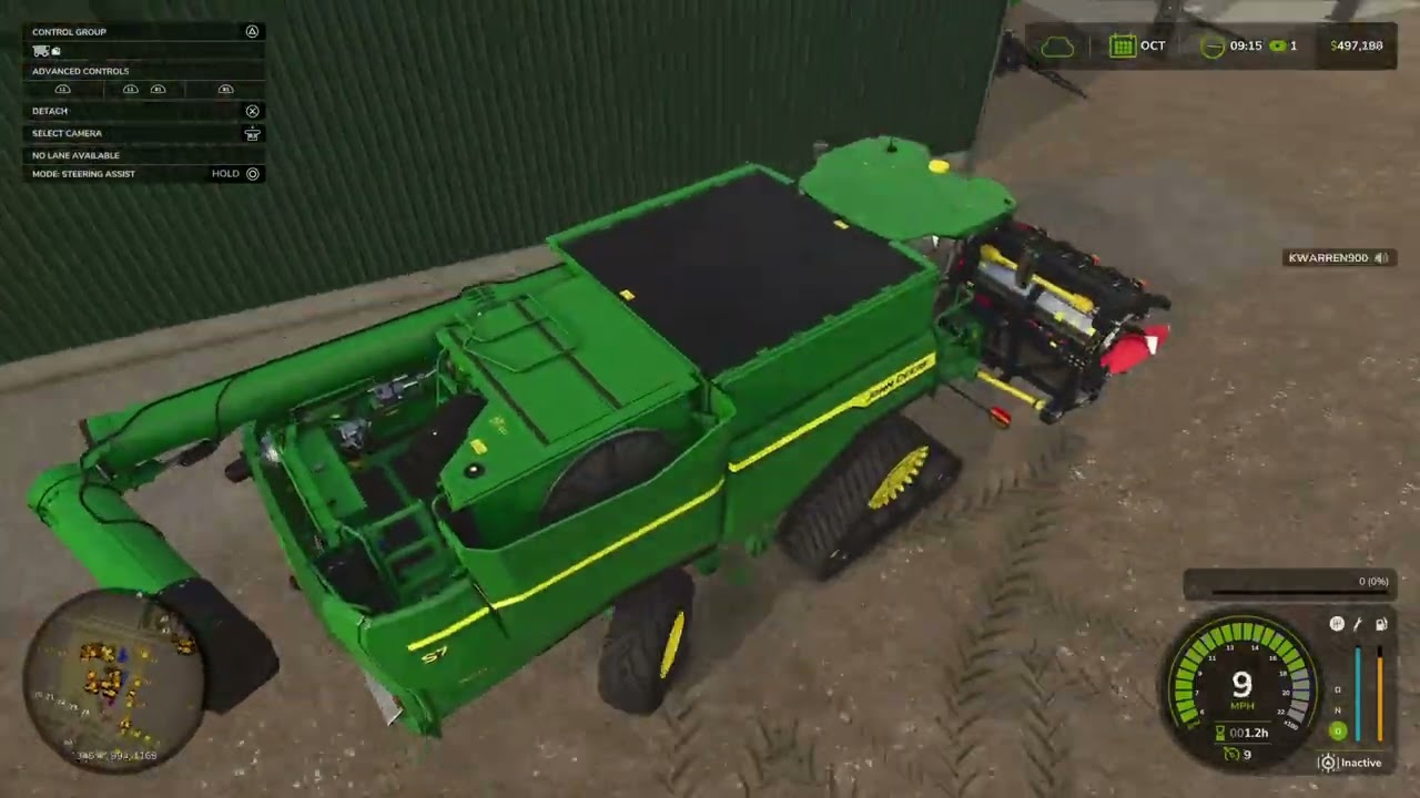 FS25 Gnadenthal 500 acre harvest