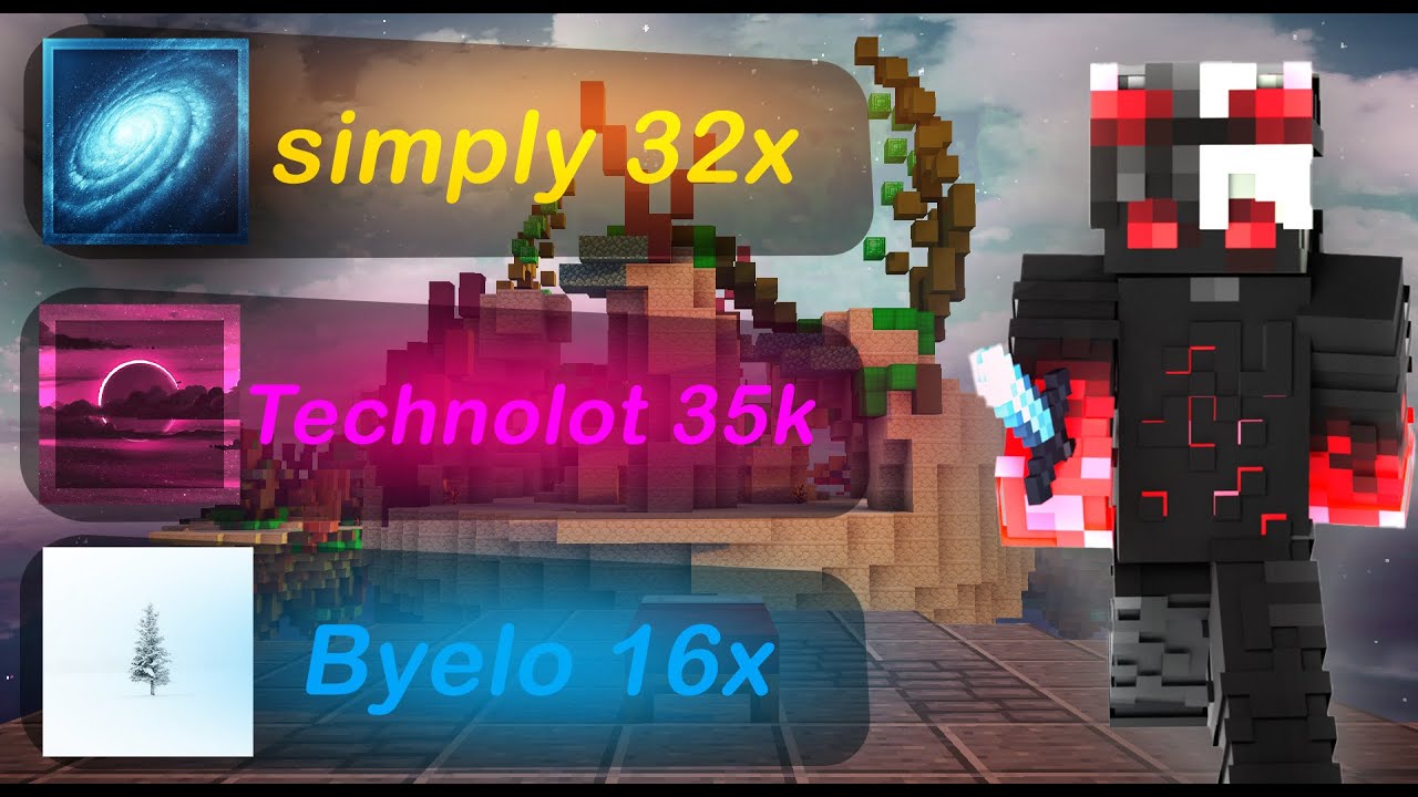 The 3 New BEST Bedwars/PvP Texture Packs - FPS Boost (1.8.9)