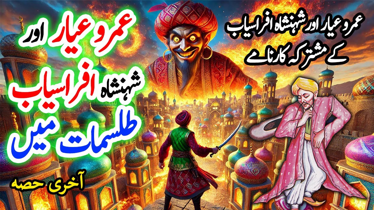 Umro Ayyar Aur afrasiab Tilismat Me | Last Part | Shahenshah Afrasiab Series