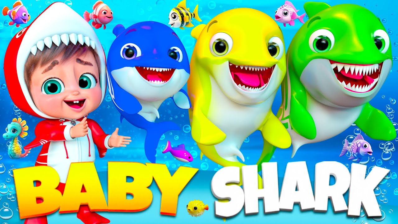 🎧 Baby Shark's  Dance  Doo Doo Song - Baby songs -Nursery Rhymes & Kids Songs #BabyShark #shorts