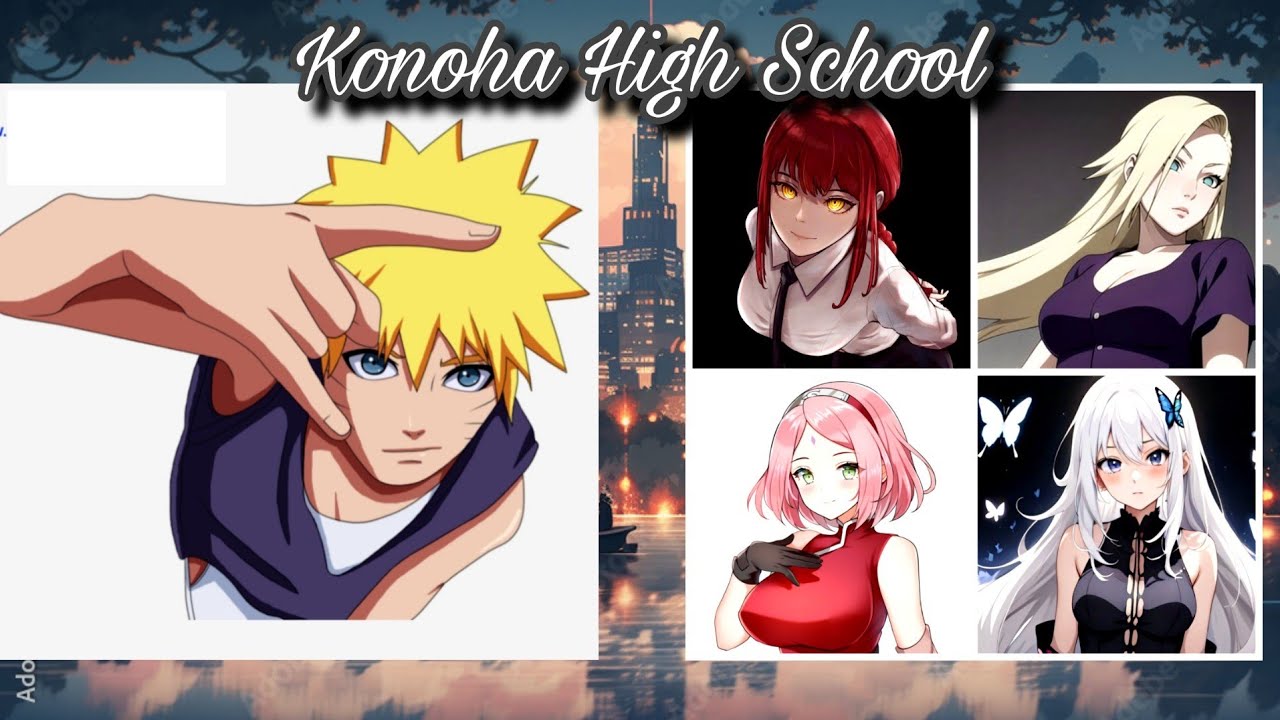 Konoha High School | Emotionless Naruto | (Ep.1) Naruto Texting Story