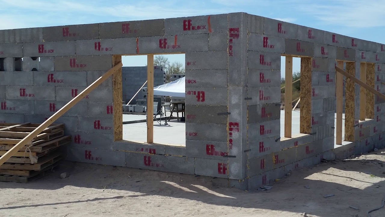 EF Block- Composite ICF custom home - Casa Grande, Arizona