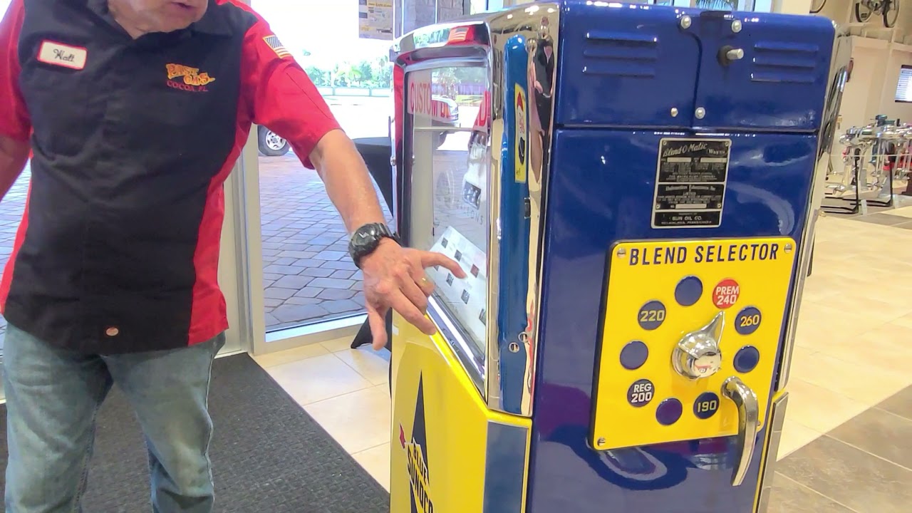 Walt Koz talks about our new Sunoco Blended Pump