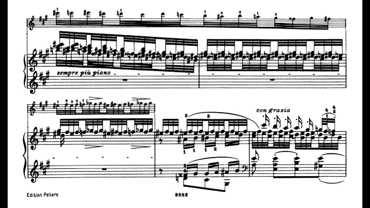 LISZT Feux follets (Transcendental Study S.139/5) [Cziffra]