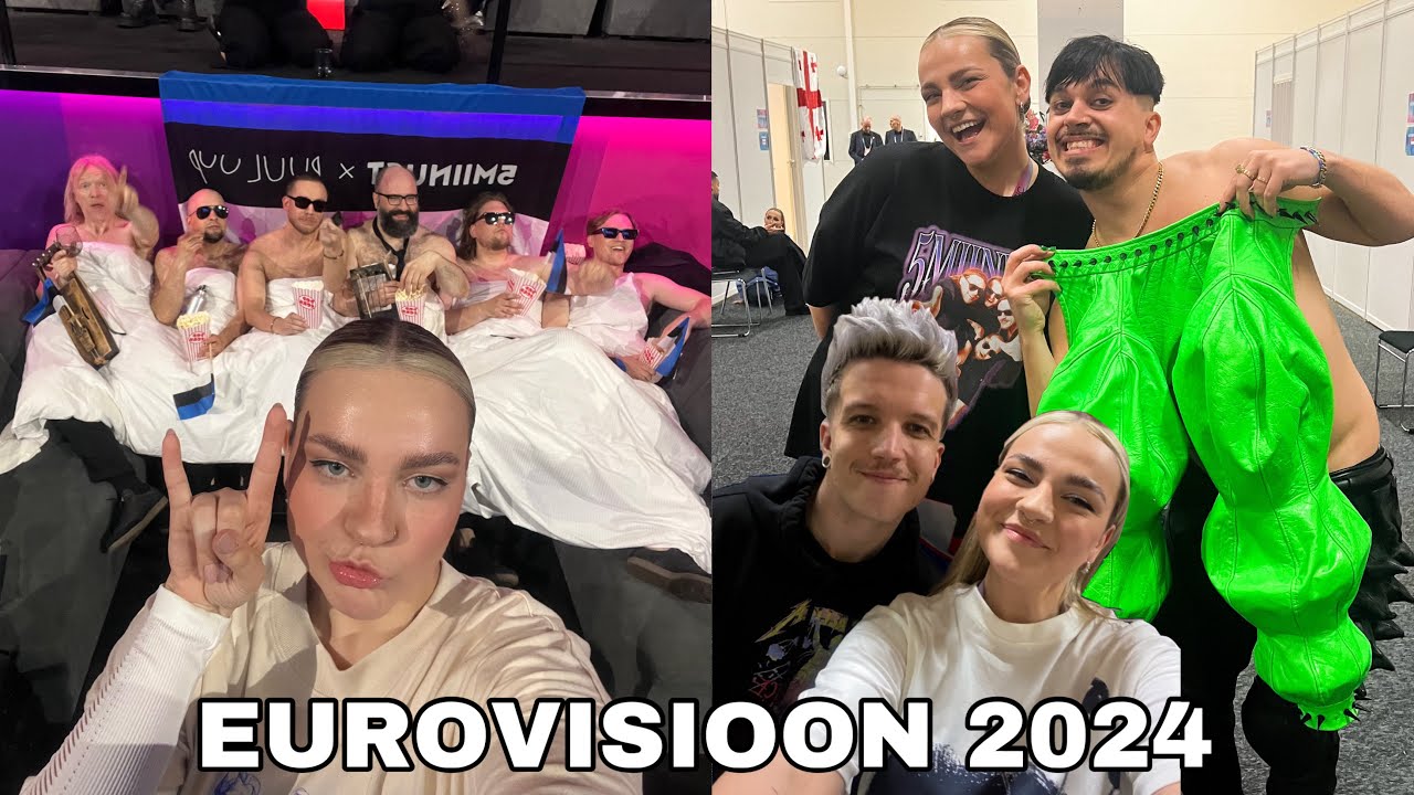 K&Auml;ISIN EUROVISIOONIL T&Ouml;&Ouml;L !!