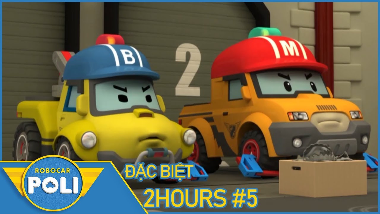 POLI và Những Người Bạn ĐẶC BIỆT 2H # 05 : Đội Xe Cứu Hộ Robocar Poli | Phim Hoạt Hình Hay Nhất