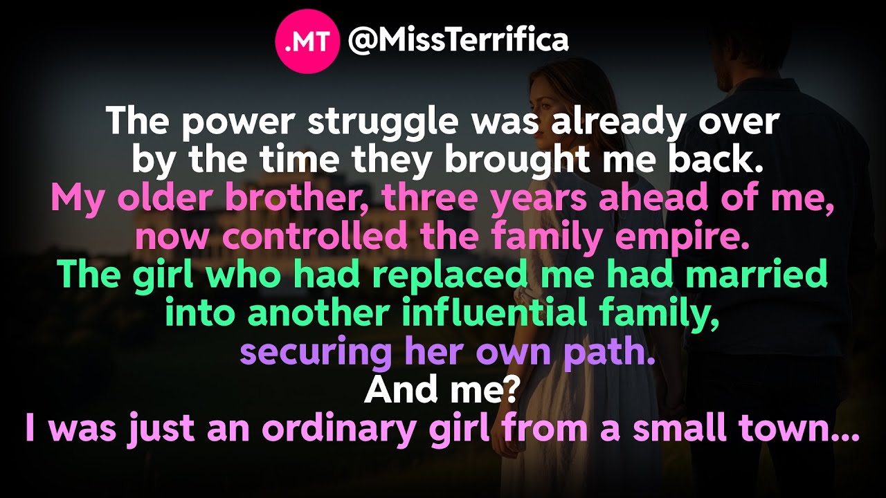 The power struggle was already over by the time they brought me back...