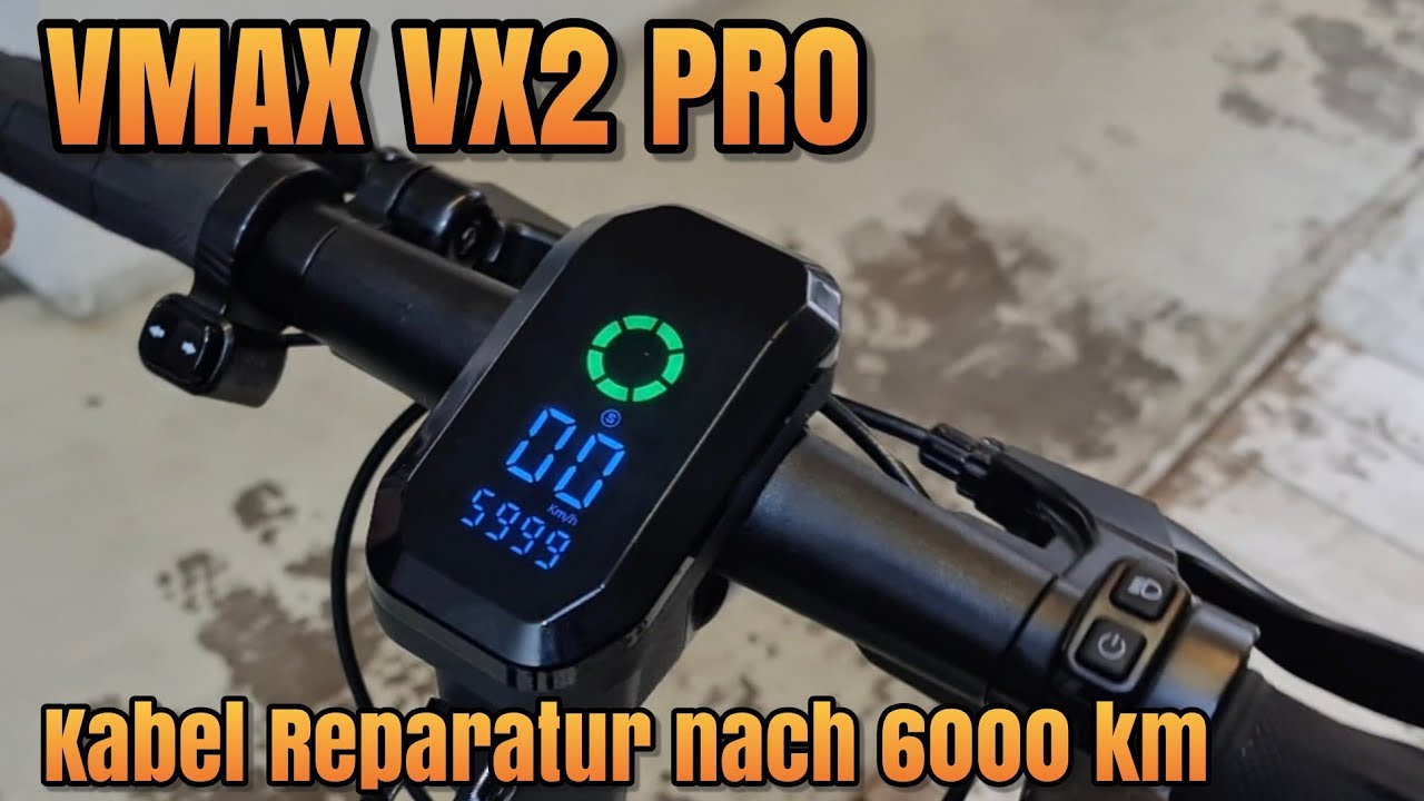 VMAX VX2 Pro Kabel gebrochen zum Display Reparatur Wechsel E-Scooter